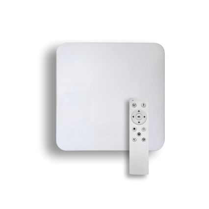 LED Prigušiva stropna svjetiljka MANA LED/60W/230V 2700-6500K 53x53 cm + daljinski upravljač