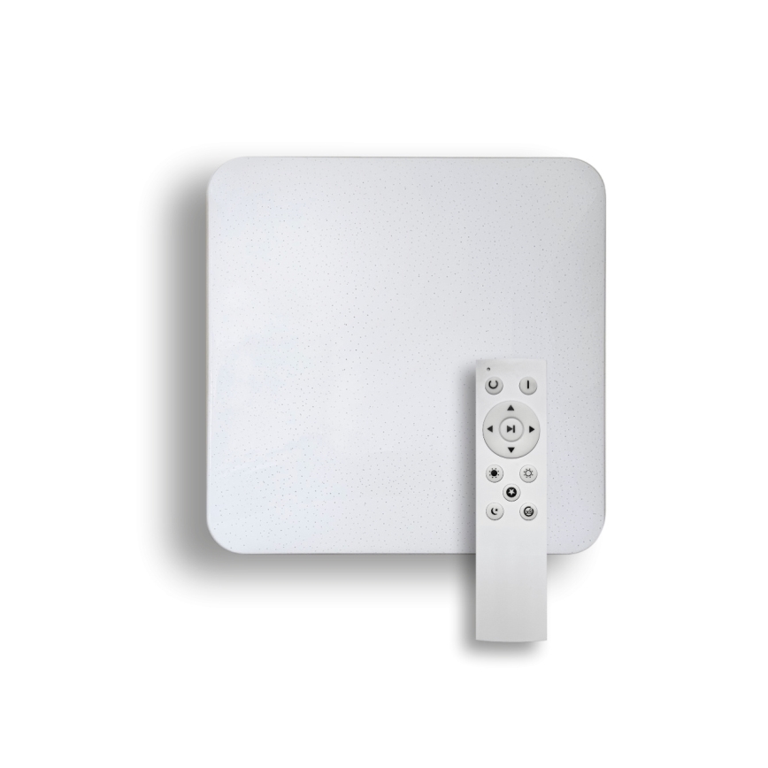 LED Prigušiva stropna svjetiljka MANA LED/60W/230V 2700-6500K 53x53 cm + daljinski upravljač