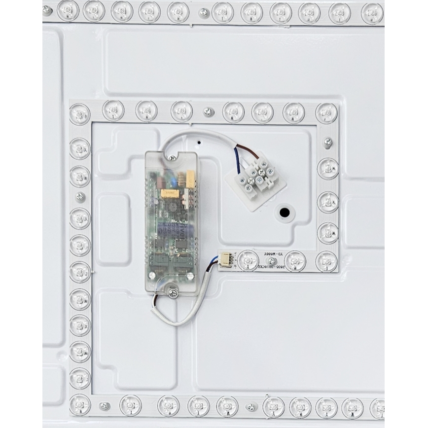 LED Prigušiva stropna svjetiljka MANA LED/60W/230V 2700-6500K 53x53 cm + daljinski upravljač