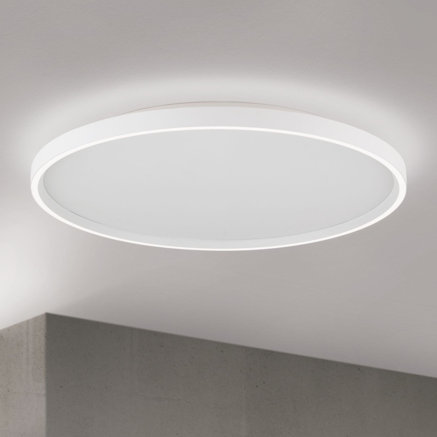 LED Prigušiva stropna svjetiljka MASCA LED/47W/230V 2700/3350/4000K pr. 60 cm bijela