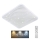 LED Prigušiva stropna svjetiljka NERIS LED/36W/230V 2700-6500K 43x43 cm + daljinski upravljač