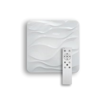 LED Prigušiva stropna svjetiljka NERIS LED/36W/230V 2700-6500K 43x43 cm + daljinski upravljač