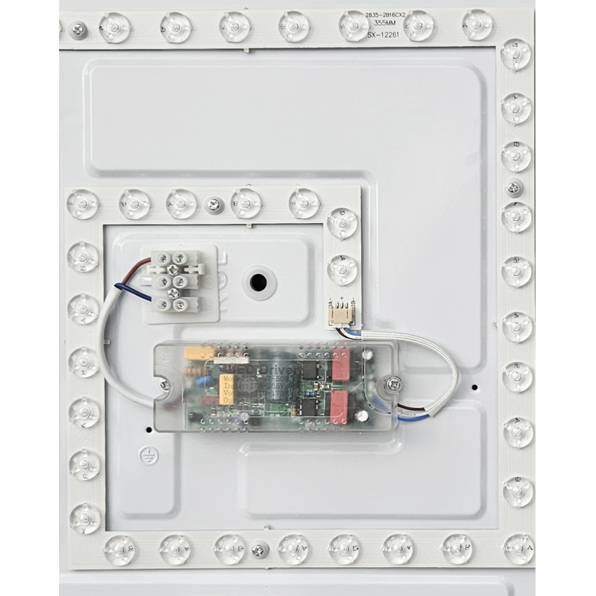 LED Prigušiva stropna svjetiljka NERIS LED/36W/230V 2700-6500K 43x43 cm + daljinski upravljač
