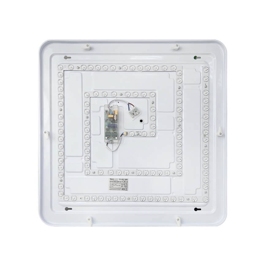 LED Prigušiva stropna svjetiljka NERIS LED/60W/230V 2700-6500K 53x53 cm + daljinski upravljač