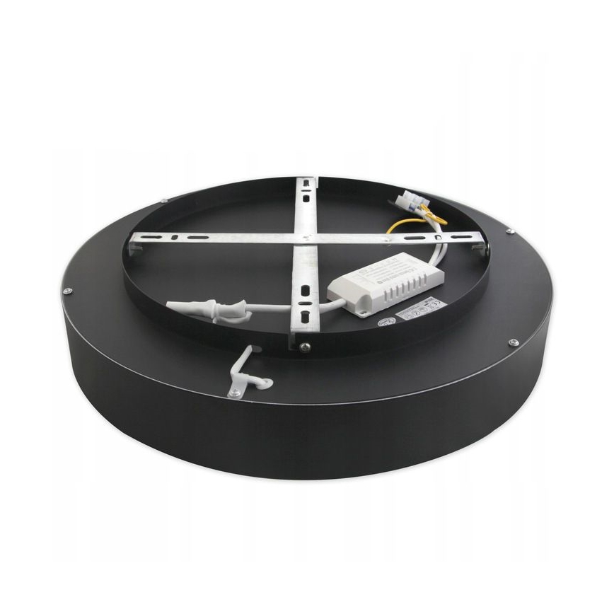 LED Prigušiva stropna svjetiljka NOVA LED/54W/230V 3000-6500K crna + daljinski upravljač
