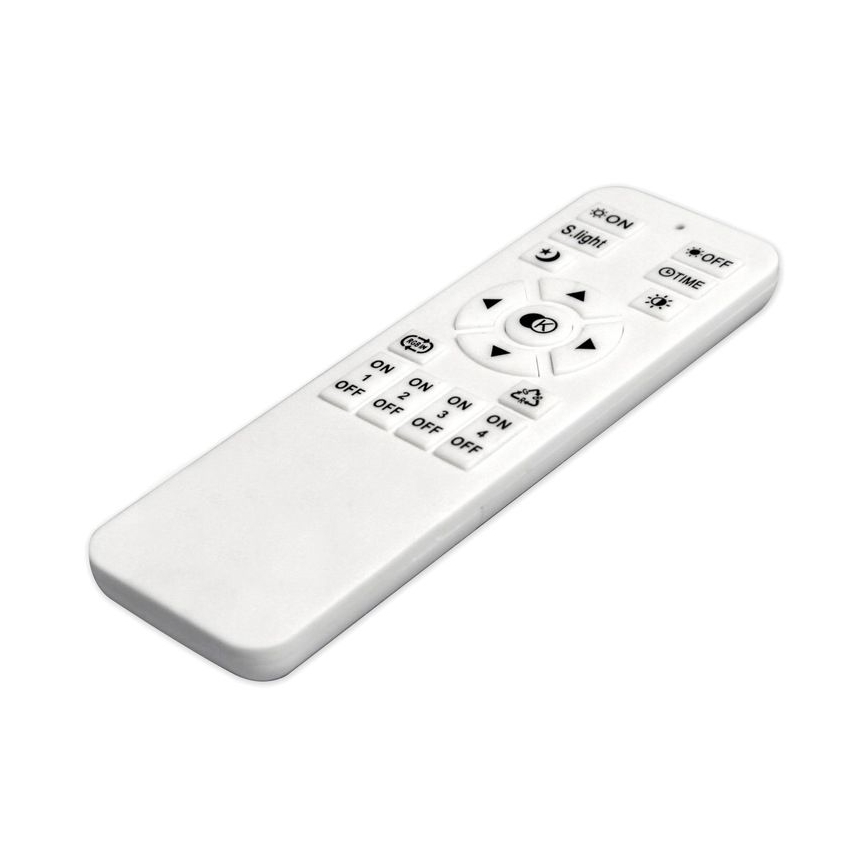LED Prigušiva stropna svjetiljka NOVA LED/54W/230V 3000-6500K crna + daljinski upravljač