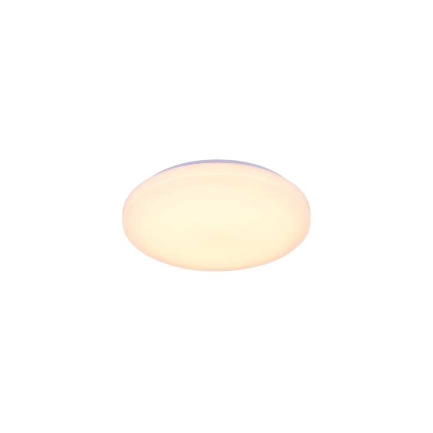 LED Prigušiva stropna svjetiljka s glasovnim upravljanjem OPAL LED/48W/230V 2700-6500K bijela + daljinski upravljač
