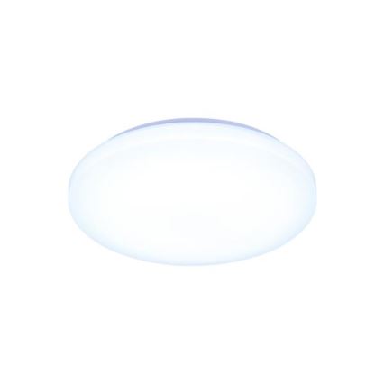 LED Prigušiva stropna svjetiljka s glasovnim upravljanjem OPAL LED/48W/230V 2700-6500K bijela + daljinski upravljač