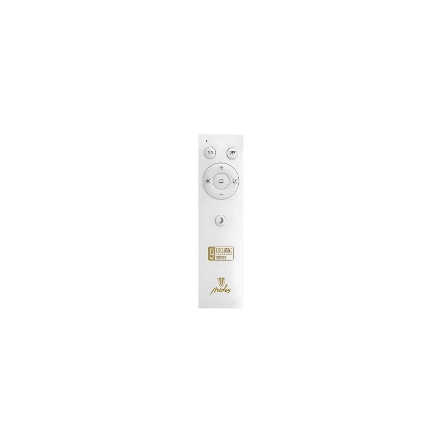 LED Prigušiva stropna svjetiljka s glasovnim upravljanjem OPAL LED/48W/230V 2700-6500K bijela + daljinski upravljač