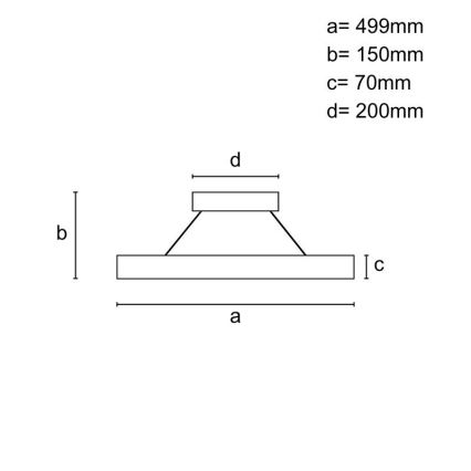 LED Prigušiva stropna svjetiljka s ventilatorom LED/35W/230V 3000-6500K crna + daljinski upravljač