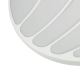 LED Prigušiva stropna svjetiljka SHELL WHITE LED/40W/230V + daljinski upravljač