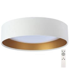 LED Prigušiva stropna svjetiljka SMART GALAXY LED/24W/230V bijela/zlatna 3000-6500K + DU