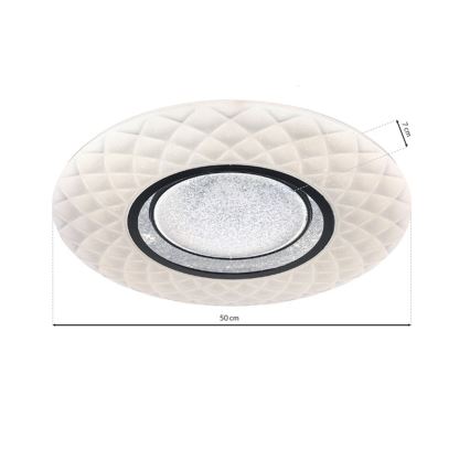 LED Prigušiva stropna svjetiljka TOKYO LED/48W/230V + DU