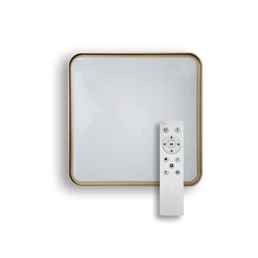 LED Prigušiva stropna svjetiljka UNA LED/60W/230V 2700-6500K 50x50 cm + daljinski upravljač