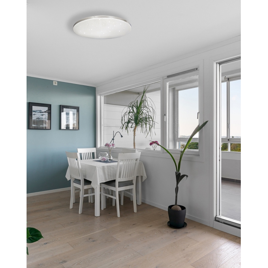 LED Prigušiva stropna svjetiljka VENTA LED/36W/230V 2700-6500K pr. 48 cm + daljinski upravljač