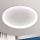 LED Prigušiva stropna svjetiljka VENUS LED/85W/230V pr. 81 cm bijela