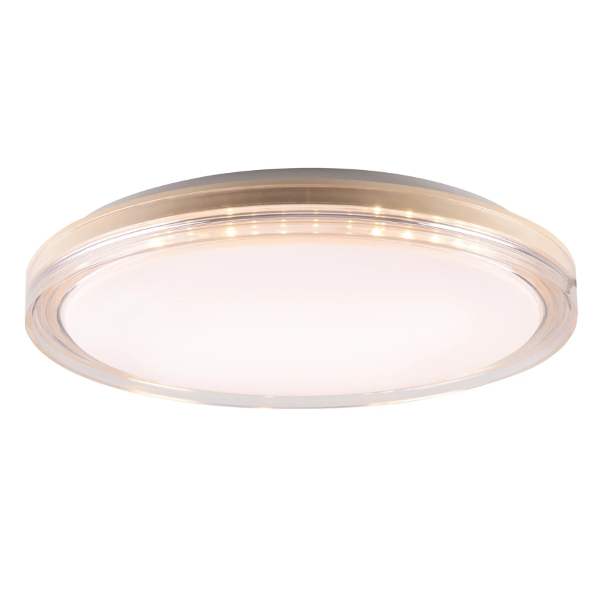 LED Prigušiva stropna svjetiljka za kupaonicu CASSANDRA LED/72W/230V pr. 49 cm 3000-6000K IP44 + daljinski upravljač