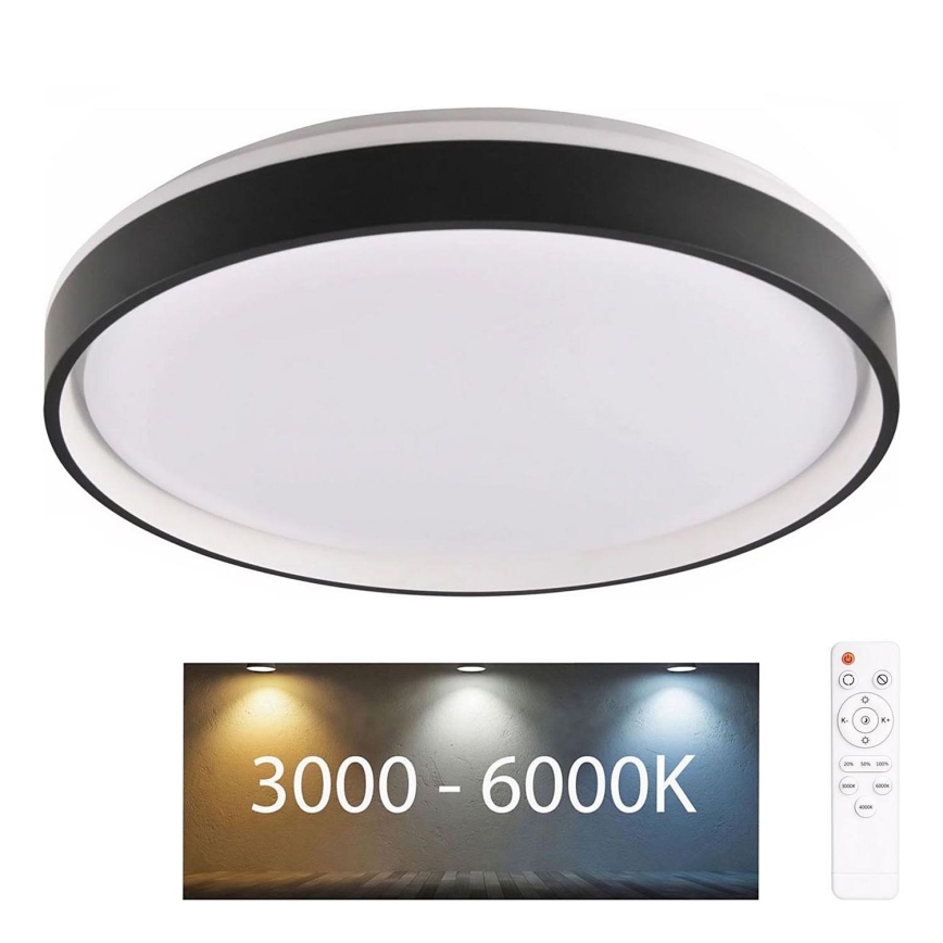 LED Prigušiva stropna svjetiljka za kupaonicu JADWIGA LED/42W/230V pr. 38,5 cm 3000-6000K IP44 + daljinski upravljač