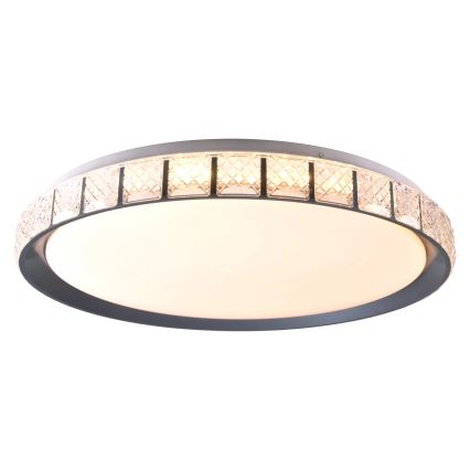 LED Prigušiva stropna svjetiljka za kupaonicu NINA LED/72W/230V pr. 49 cm 3000-6000K IP44 + daljinski upravljač