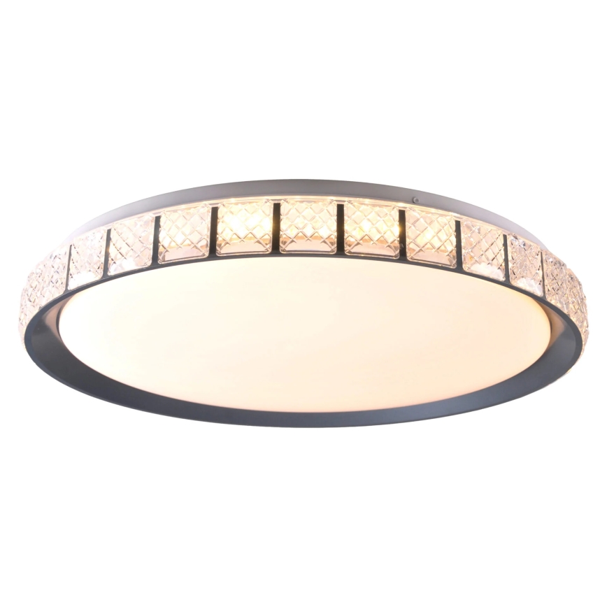 LED Prigušiva stropna svjetiljka za kupaonicu NINA LED/72W/230V pr. 49 cm 3000-6000K IP44 + daljinski upravljač
