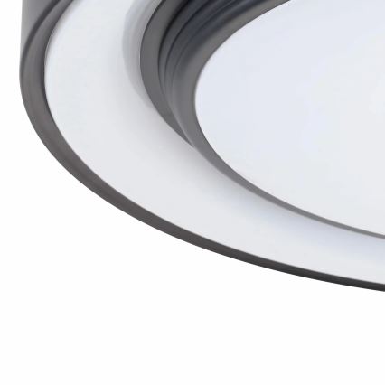 LED Prigušiva stropna svjetiljka za kupaonicu ZYGMUNT LED/72W/230V pr. 48,5 cm 3000-6000K IP44 + daljinski upravljač