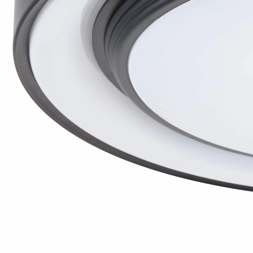 LED Prigušiva stropna svjetiljka za kupaonicu ZYGMUNT LED/72W/230V pr. 48,5 cm 3000-6000K IP44 + daljinski upravljač