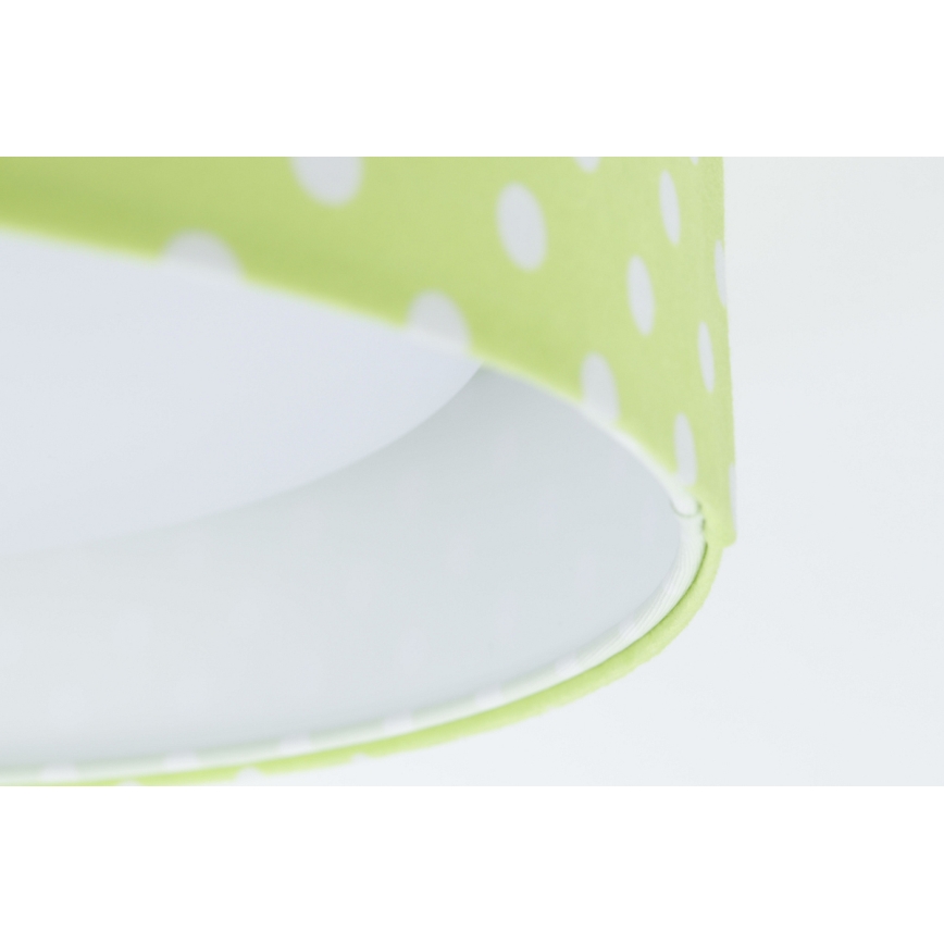 LED Prigušiva stropna svjetiljka SMART GALAXY KIDS LED/24W/230V 3000-6500K točkice zelena/bijela + daljinski upravljač