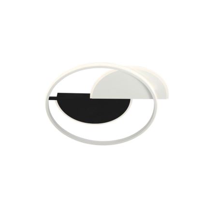 LED Prigušiva stropna svjetiljka LED/70W/230V 3000-6500K bijela/crna + daljinski upravljač