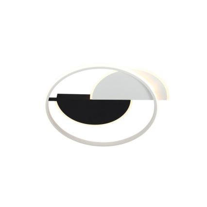 LED Prigušiva stropna svjetiljka LED/70W/230V 3000-6500K bijela/crna + daljinski upravljač
