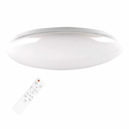 LED Prigušiva svjetiljka za kupaonicu PIRIUS LED/48W/230V pr. 38 cm 3000-6000K IP44 + daljinski upravljač