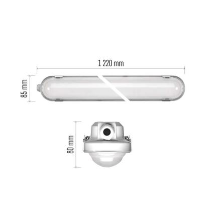 LED Prigušiva tehnička svjetiljka MISTY LED/21/26/31/35W/230V 6500K IP66