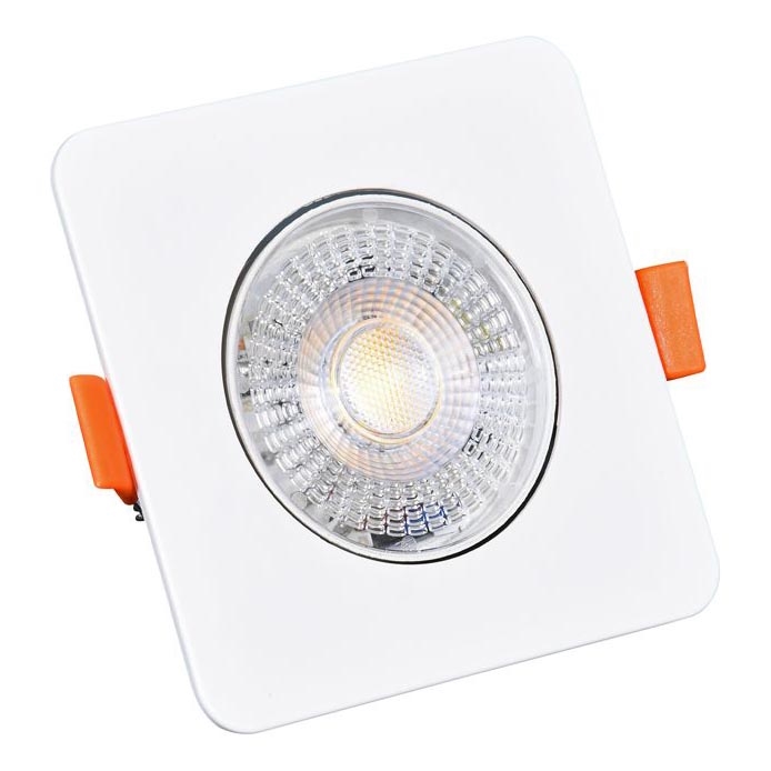 LED Prigušiva ugradbena svjetiljka KENT LED/3/5/7W/230V 3000/4000/6000K 9x9 cm bijela