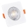 LED Prigušiva ugradbena svjetiljka KENT LED/3/5/7W/230V 3000/4000/6000K 9x9 cm bijela