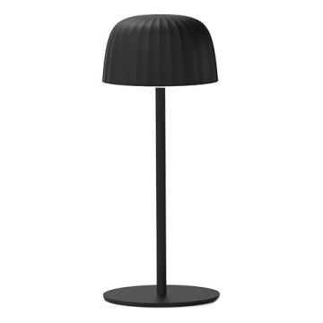 LED Prigušiva vanjska punjiva stolna lampa VIVIEN LED/3W/5V 2700K 1600 mAh IP54 crna