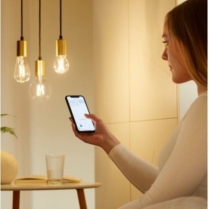 LED Prigušiva žarulja FILAMENT A60 E27/6,7W/230V 2700-6500K CRI 90 Wi-Fi - WiZ