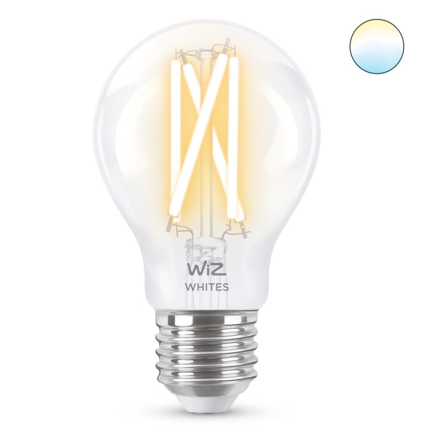 LED Prigušiva žarulja FILAMENT A60 E27/6,7W/230V 2700-6500K CRI 90 Wi-Fi - WiZ