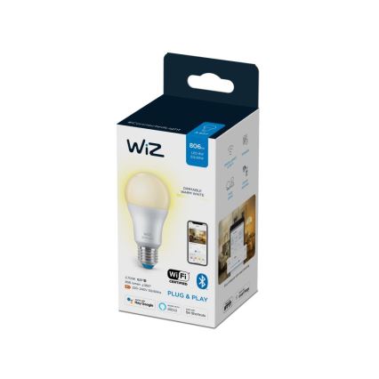 LED Prigušiva žarulja A60 E27/8W/230V 2700K CRI 90 Wi-Fi - WiZ