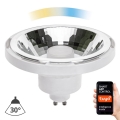 LED Prigušiva žarulja AR111 GU10/10W/230V 3000-6500K Wi-Fi Tuya 30° bijela