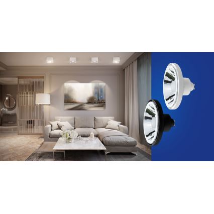 LED Prigušiva žarulja AR111 GU10/10W/230V 3000-6500K Wi-Fi Tuya 30° bijela