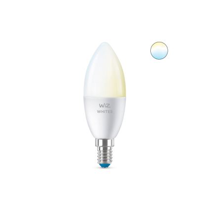 LED Prigušiva žarulja C37 E14/4,9W/230V 2700-6500K CRI 90 Wi-Fi - WiZ