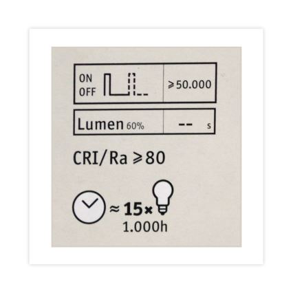 LED Prigušiva žarulja CLASSIC G125 E27/4,5W/230V 2600K - Paulmann 28742