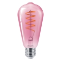 LED Prigušiva žarulja DECO Philips ST64 E27/4,5W/230V 1800K