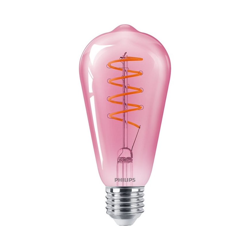 LED Prigušiva žarulja DECO Philips ST64 E27/4,5W/230V 1800K