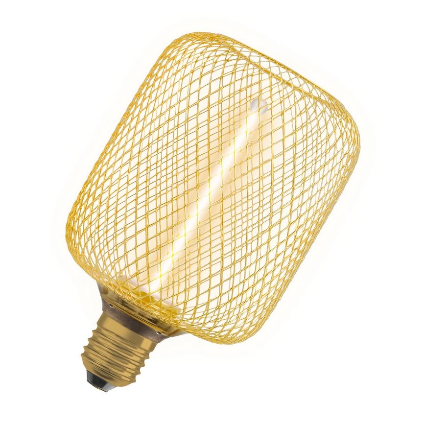 LED Prigušiva žarulja DECOR FILAMENT E27/3,5W/230V 1800K zlatna - Osram