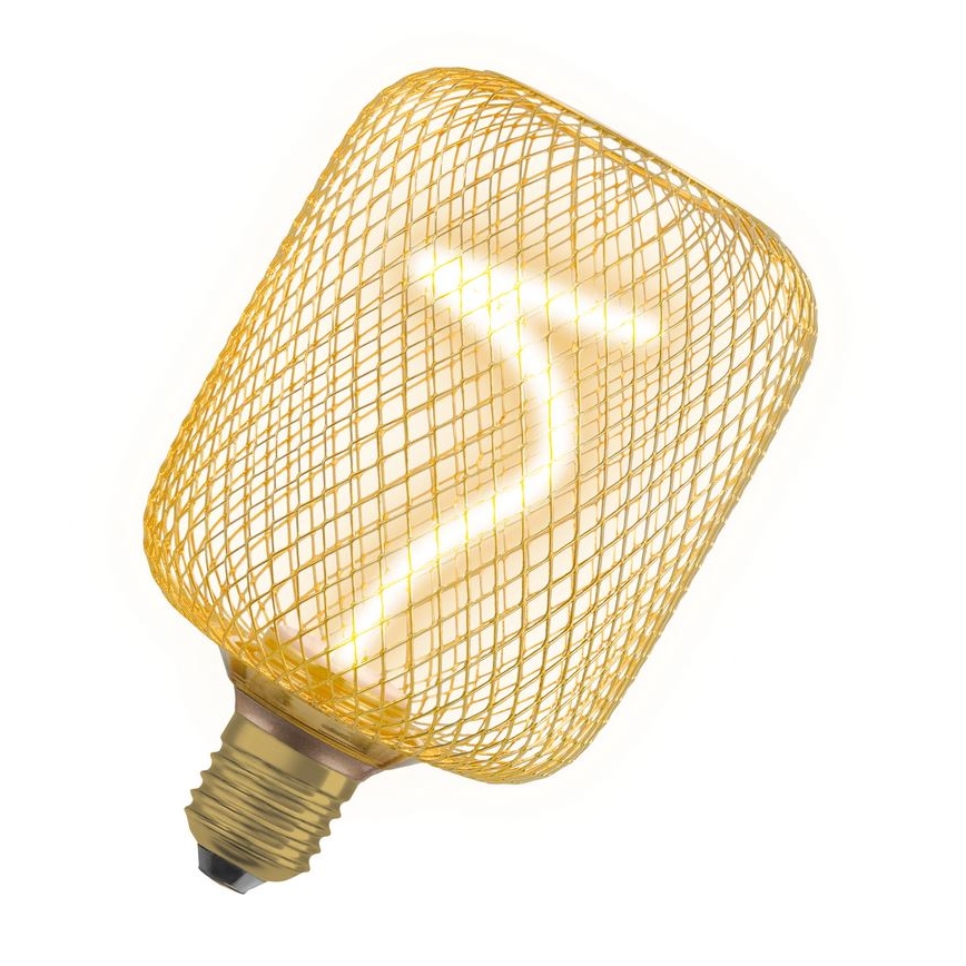 LED Prigušiva žarulja DECOR FILAMENT E27/3,5W/230V 1800K zlatna - Osram