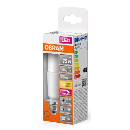 LED Prigušiva žarulja E27/11W/230V 2700K CRI 90 - Osram