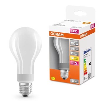 LED Prigušiva žarulja E27/18W/230V 2700K - Osram