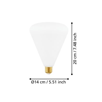 LED prigušiva žarulja E27/4W/230V 2700K - Eglo