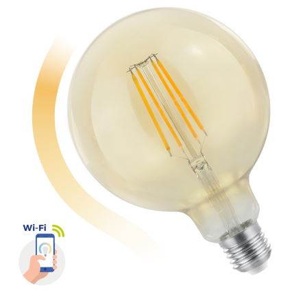 LED Prigušiva žarulja E27/5,5W/230V 1700-2700K Wi-Fi Tuya