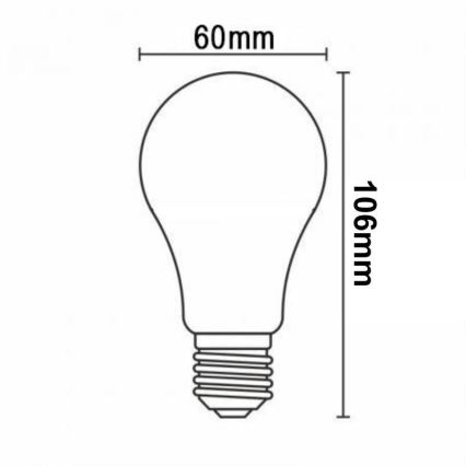 LED Prigušiva žarulja FILAMENT A60 E27/11W/230V 3000K
